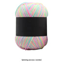 Gradient Color Milk Cotton Yarn Scarf Sweater Crochet Knitting Yarn (K) Newly