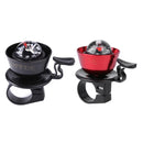 2 in 1 Bicycle Handlebar Bell Compass for MTB Bike Safety Cycling (Red)