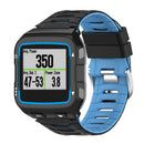 Silicone Smart Watch Band Double Color Wrist Strap for Garmin Forerunner 92