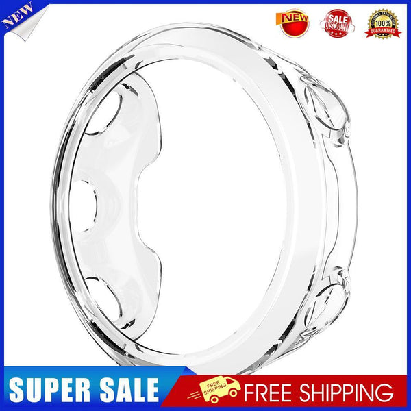 Soft Transparent TPU Case for Garmin Forerunner 45 Protector Cover (White)