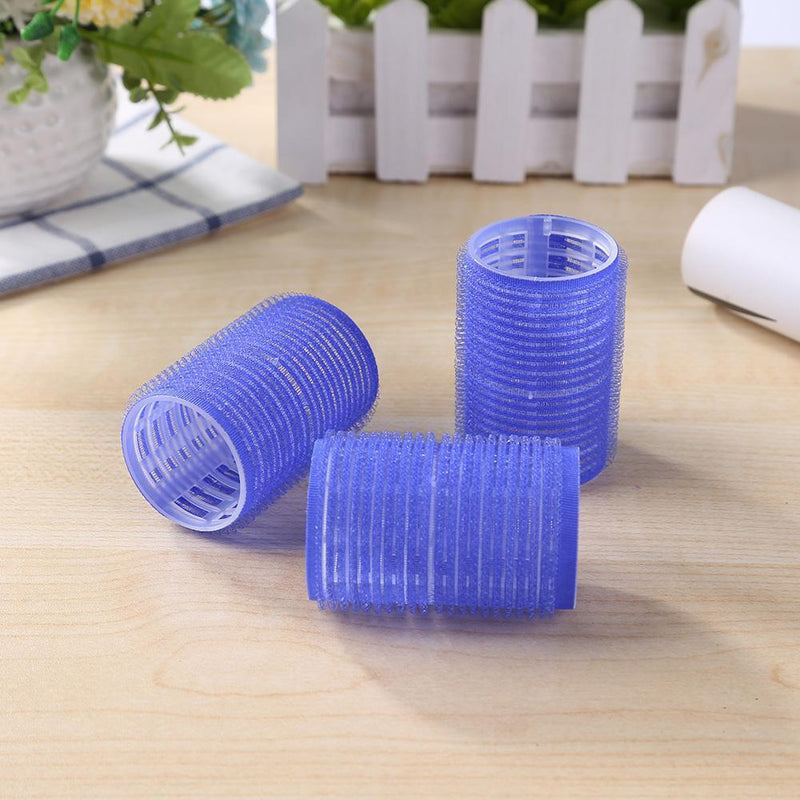 12pcs Self Grip Hair Rollers Hairdressing Home Use DIY Hair Curlers (40mm) Newly