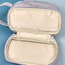 Capacity Travel Organizer Makeup Pouch Denim Cosmetic Bag Wash Bag Storage Bag