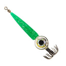 LED Fish Bait Lure Light Squid Fishing Octopus Sea Underwater Lamp (Green) Newly