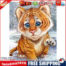 Little Tiger 5D Diamond Painting Embroidery DIY Cross Stitch Home Decor