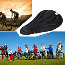 Bike Silicone Saddle Seat Cover Silica Gel Cushion Soft Pad Black