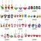 1pcs Mosaic Diamond Painting Keychain 5D DIY Rhinestone Keyring Kit