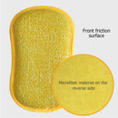 5x Reusable Kitchenware Scouring Pad 2 Sided Bowl Pot Sponge Cleaning Cloth
