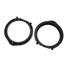 1 Pair 6.5"" Front Rear Door Aftermarket Speaker Adapter Plates for Hon