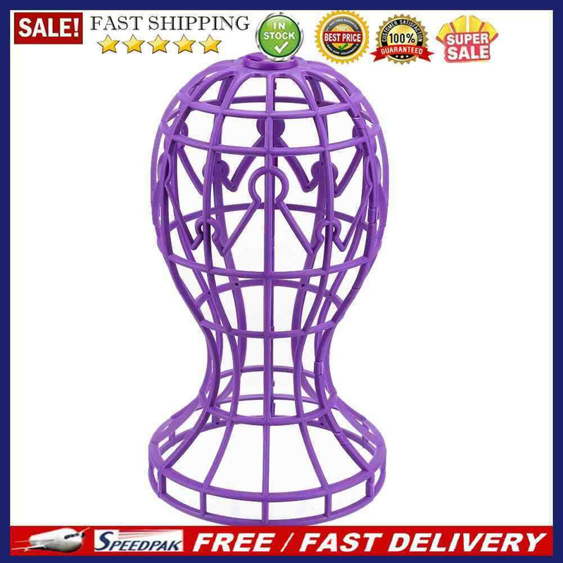 Wig Stands Hat Cap Holder Plastic Storage Rack Wigs Support Dryer Tool