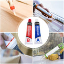 2pcs AB Metal Repairing Adhesive Super Glue Iron Steel Wood Ceramic Sealing
