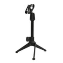 Adjustable Capacitive Microphone Stand Foldable Tripod MIC Holder w/Clip Newly