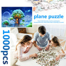 1000pcs DIY Cloud Fantastic Tree Paper Puzzle Educational Jigsaw Assembling Toys