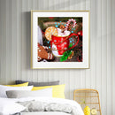 Frameles Coffee Cup Oil Paint By Numbers Wall Art Posters Picture Craft Gift Kit
