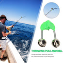 10pcs Fishing Bite Alarms Rod Bells Plastic Outdoor Fishing Tackle Fishing Gear