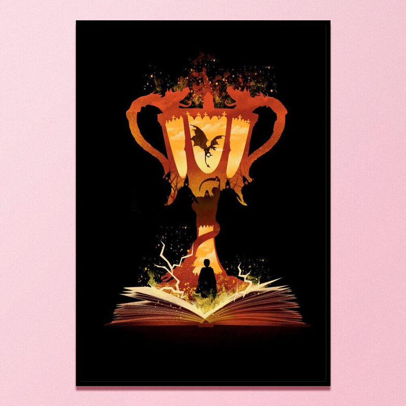 Full Cross Stitch Burning Cup Kit Cotton 3 Strands Stamped Artwork Home Decor