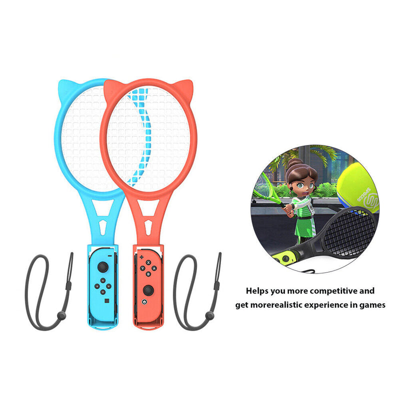 Tennis Game Controller Gamepad Games Joystick for NS Tennis Racket (Red) Newly