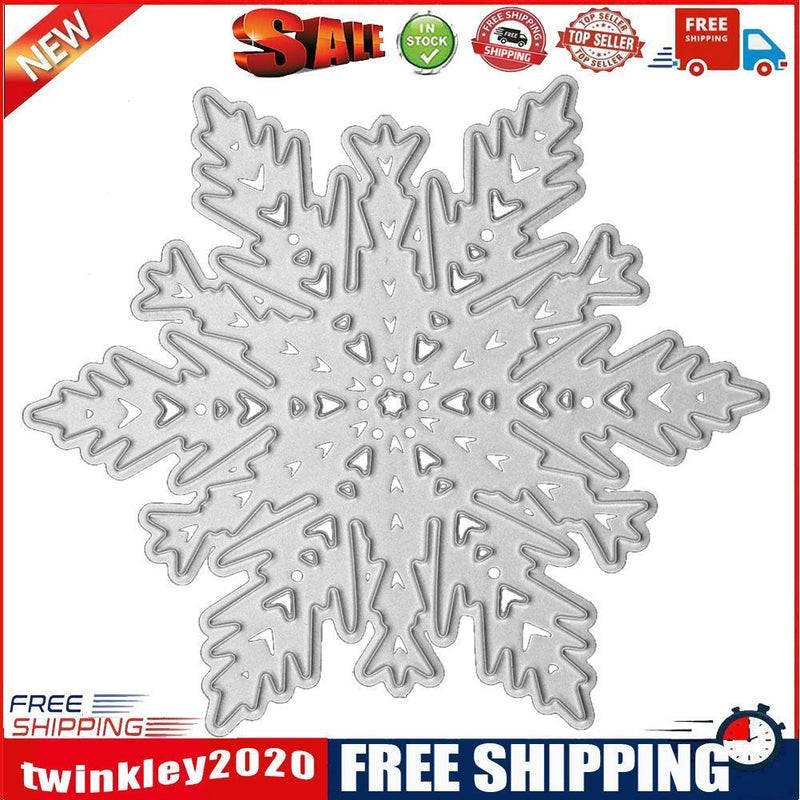 Arrow Snowflake Cutting Dies Stencils Scrapbook Embossing Paper Card(6.8cm)