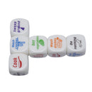 6-Sides Gift 20mm Board Game Accessories Lover Dice Housework Distribute Dices