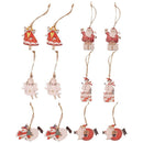 Home Hanging Decoration Christmas Tree Decor Navidad Decor Wooden Pendants