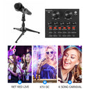 Dreamitpossible V8 Audio USB Headset Microphone Headphones Webcast Streamer Live So