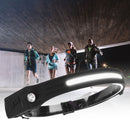 Waterproof & Sweatproof Head Safety Light USB Rechargeable Head Torch Headlamp