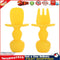 Baby Silicone Training Feeding Spoon Toddlers BPA-free Tableware (Yellow) Newly