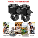 Kids Mountain Road Sport Bike Bell Ring Metal Horn Cycle Accessory (Black)