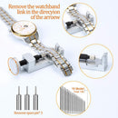 98pcs Watchmaker Watch Repair Tool Kit Watches Link Pin Remover Back Case Opener