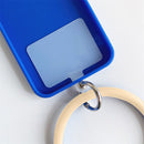 Hanging Ring Phone Silicone Chain Anti-Lost Lanyard Bracelet Strap Keychains