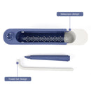 Telescopic Sink Storage Rack Holder Adjustable 2-in-1 Sink Organizer (Blue)