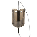 PE Plastic Carp Fishing Feeder Portable Fishing Lure Bait Basket Tackle (L)