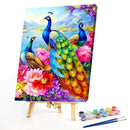 Animal Oil Paint By Numbers Kit DIY Frameless Drawing Picture for Adults Deco