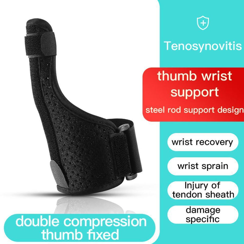 Sports Wrist Thumbs Hand Support Adjustable Compression Finger Holder Brace