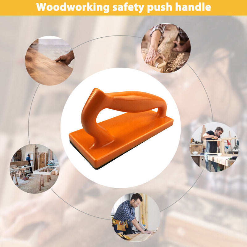 #A Safety Plastic Wood Saw Push Block for Routers Jointers Table Working Push To