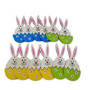 Hanging Easter Rabbit Easter Decorations Easter Wood Chips Hanging Ornaments