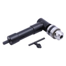 Aluminium Head Right Angle Drill Attachment 90 Degree Chuck Key Handle Adap