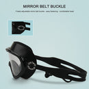 Swimming Goggles with Earplugs Waterproof Adults Diving Eyewear (Black) Newly