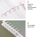 Tools Stationery Gel Pen Double Line Pen Color Marker Fluorescent Pen Set