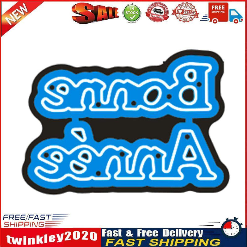 French Letter Cutting Dies for DIY Scrapbooking Embossing Die Cuts (H2053) Newly