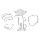 Snowvirtuos 4pcs Watermelon Boy DIY Stencil Cutting Tools? Emboss Scrapbook