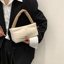 Women Fashion Plaid PU Leather Shoulder Bag Lady All-match Phone Messenger Bag