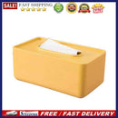 Plastic Tissue Box Contain Paper Towel Storage Organizer for Office Living Room