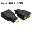 Female Micro HDMI To HDMI Converter Type D To Type A For Microsoft Surface RT