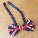 Bow Tie Strap Clip 70th Anniversary Platinum Jubilee Union Jack Elizabeth II