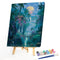 Woods Moon Oil Paint By Numbers Kits Canvas Drawing DIY Coloring Picture