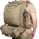 Molle Water Bottle Bag Travel Camping Hiking Kettle Holder Pouch (Mud) Newly