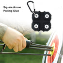 Hand Saver Arrow Puller Quick Release Clip for Target Bow Archery (Black)