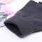 Winter Solid Knit Warm Mitten Gloves Finger Half Finger