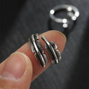 Jewelry Finger Wear Thimble Knitted Ring Crochet Loop Sewing Hook Knitting Loop