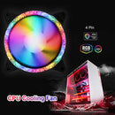 RGB/Colorful Computer Case Fans Cooler Radiator PC Accessories DC12V 11-Blade